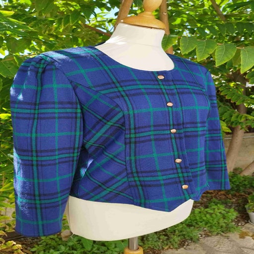 Checked jacket