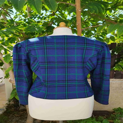 Checked jacket