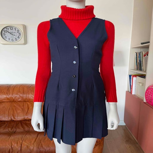 Robe plissée