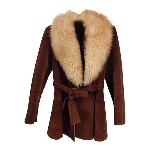 Suede coat