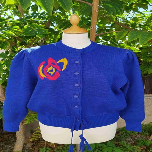 Wool cardigan