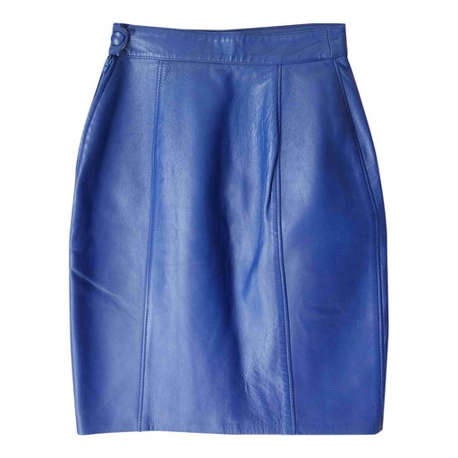 Jupe en cuir