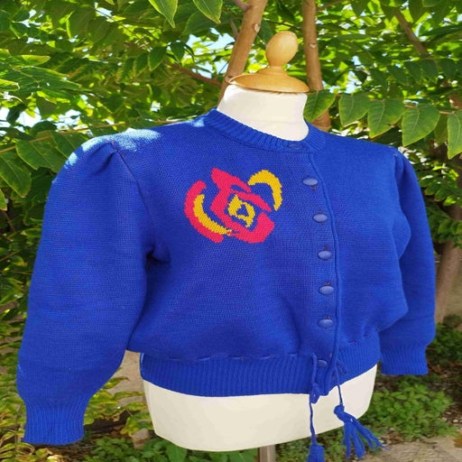 Wool cardigan