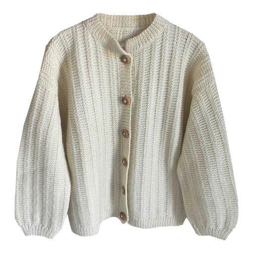 Wool cardigan