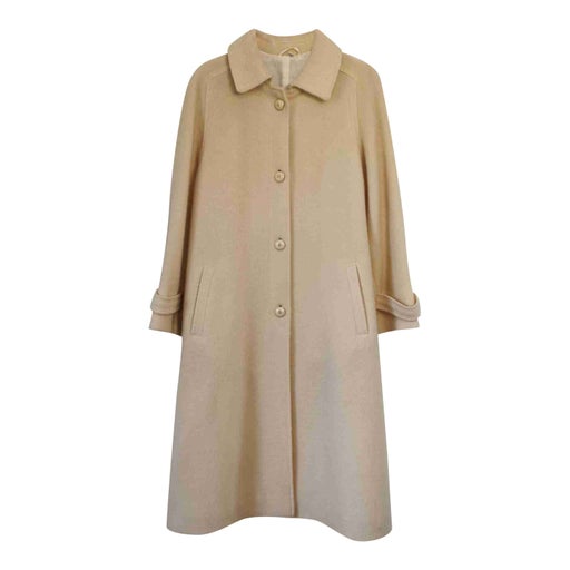 Manteau long en laine 