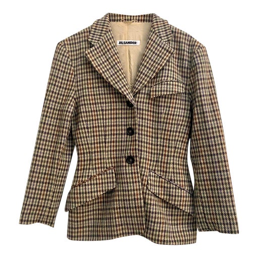 Blazer à carreaux