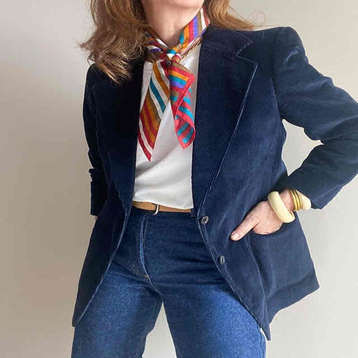 Corduroy blazer