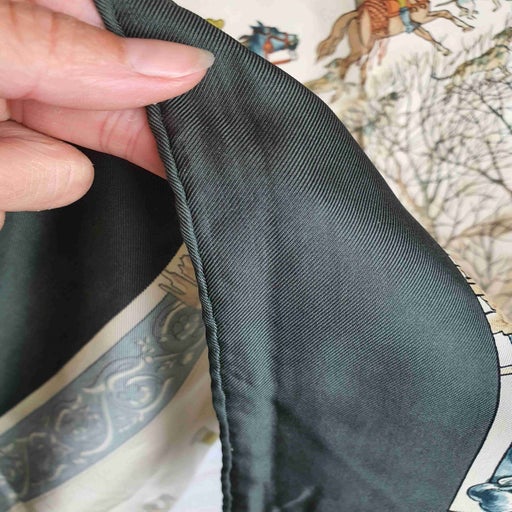 Hermès silk scarf