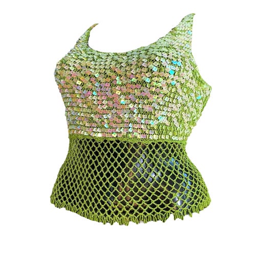 Sequin top