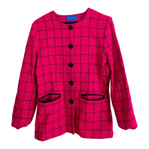 Veste à carreaux