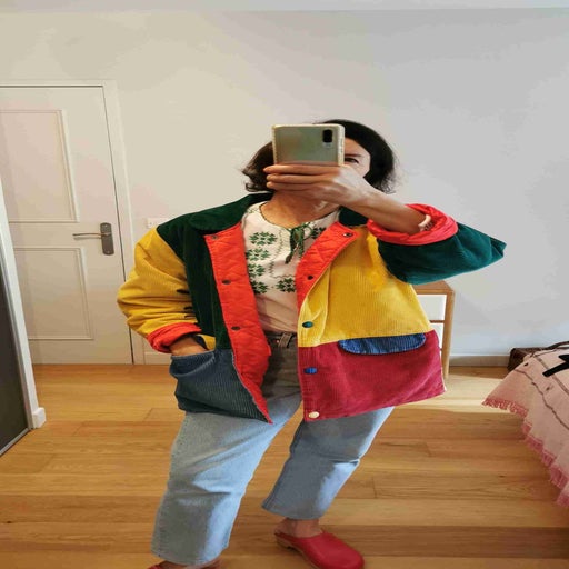 Corduroy coat