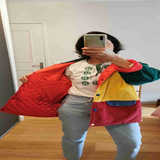 Corduroy coat
