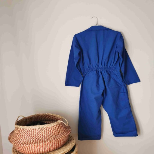 Blue overalls