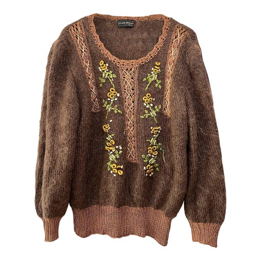 Pull en mohair