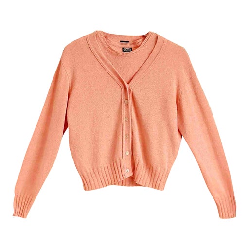 Knitted twin set