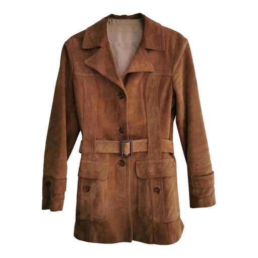Suede safari jacket