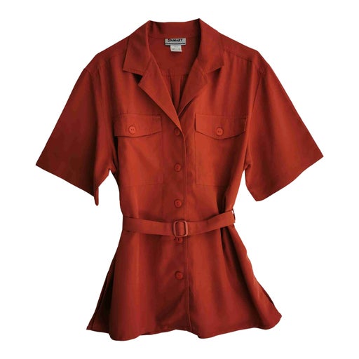 Terracotta safari jacket