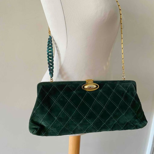 Suede bag