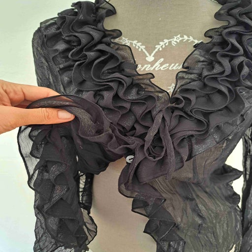 Ruffled blouse