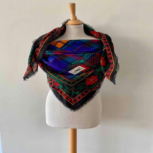 Yves Saint Laurent scarf,