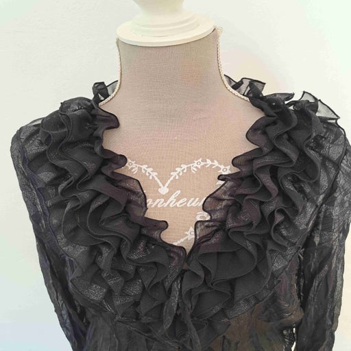 Ruffled blouse
