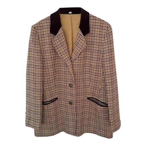 Blazer pied de poule