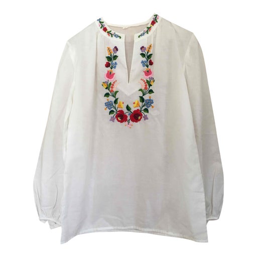 Blouse brodée