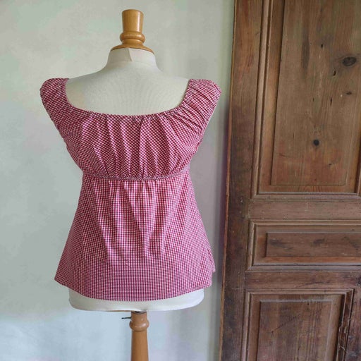 Gingham top