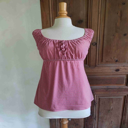 Gingham top
