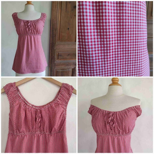 Gingham top