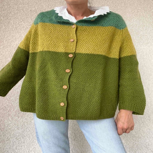 Striped cardigan