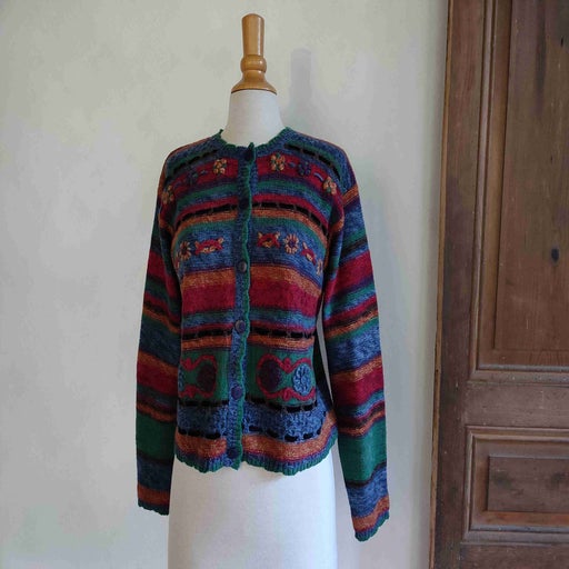 Striped cardigan