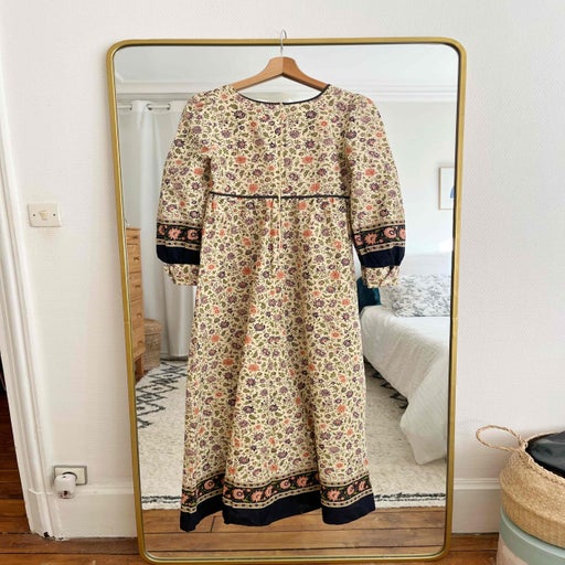 Long floral dress