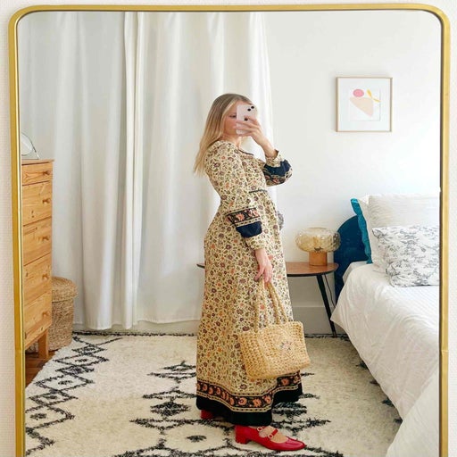 Long floral dress