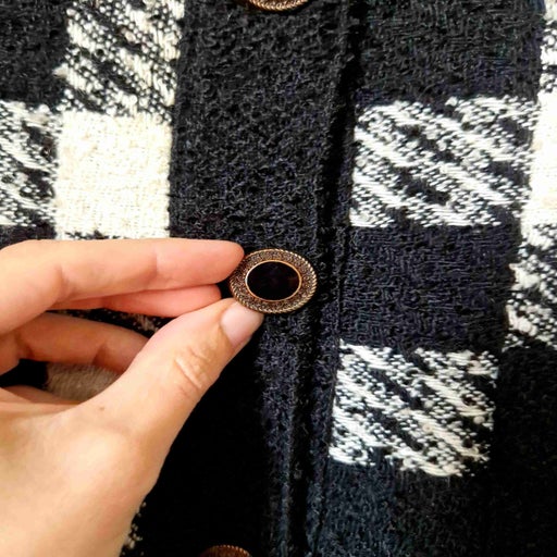 Checked jacket