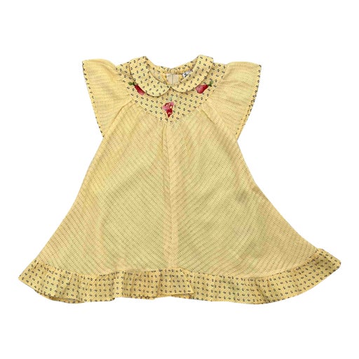 Robe Made in France 70’s broderie, motif
