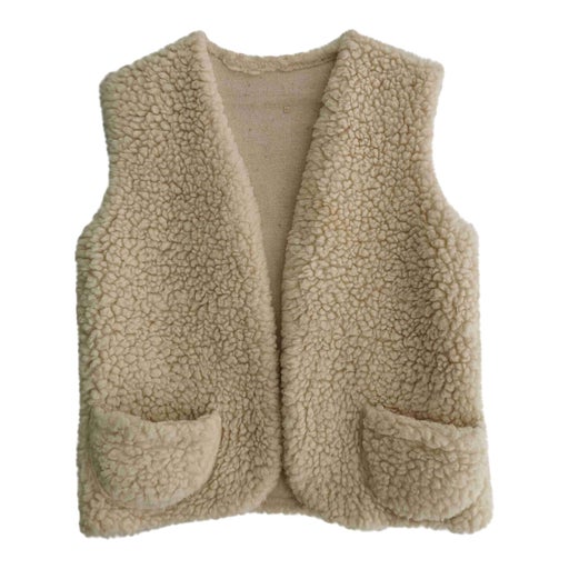 Gilet sans manche en laine 