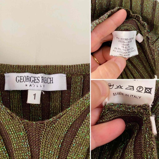 Georges Rech lurex top