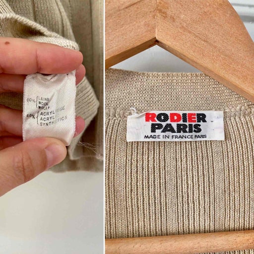 Rodier cardigan