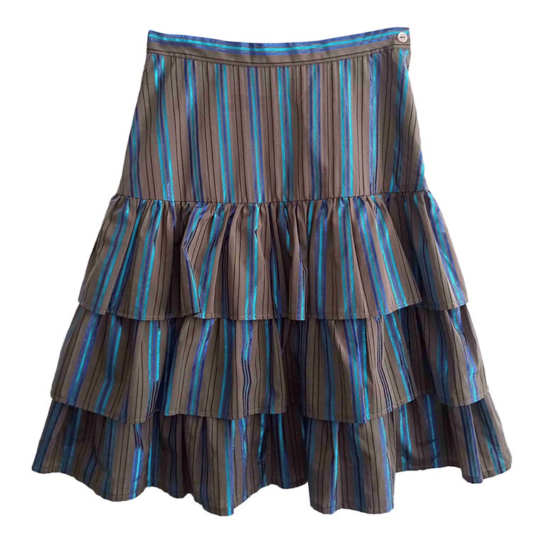Striped skirt