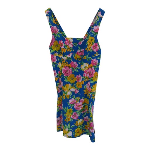 Robe midi à fleurs