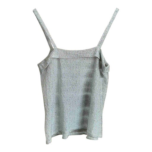 Silver camisole