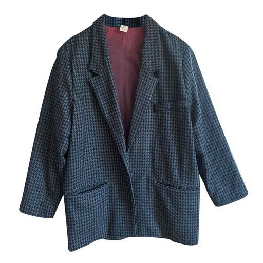 Blazer pied de poule