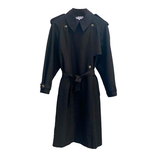 Black trench coat