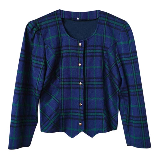 Checked jacket