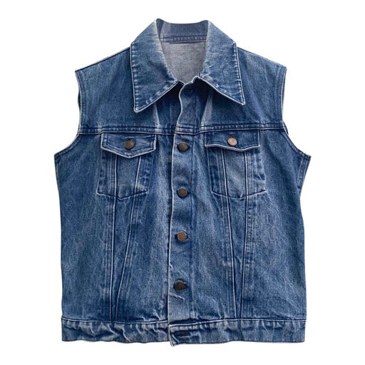 Gilet sans manches en jean