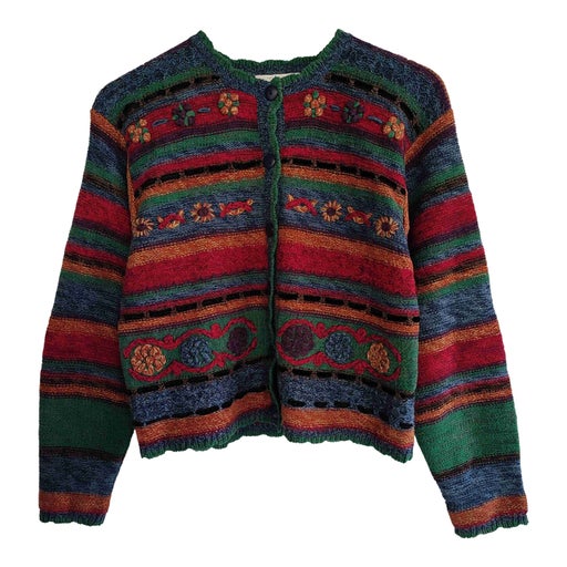 Striped cardigan