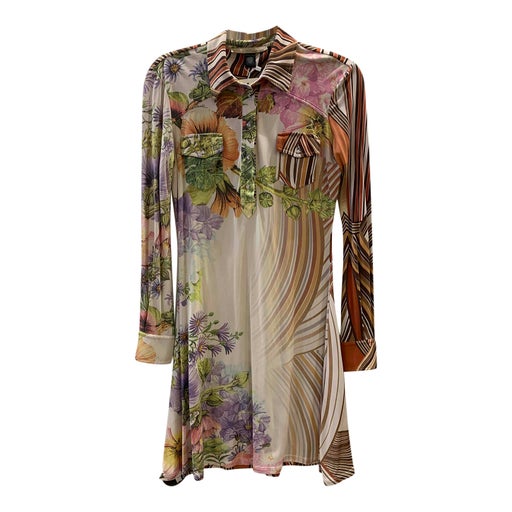 Roberto Cavalli silk dress