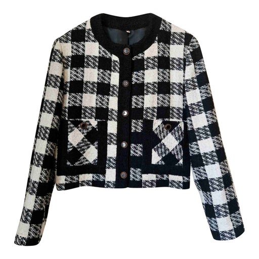 Veste à carreaux