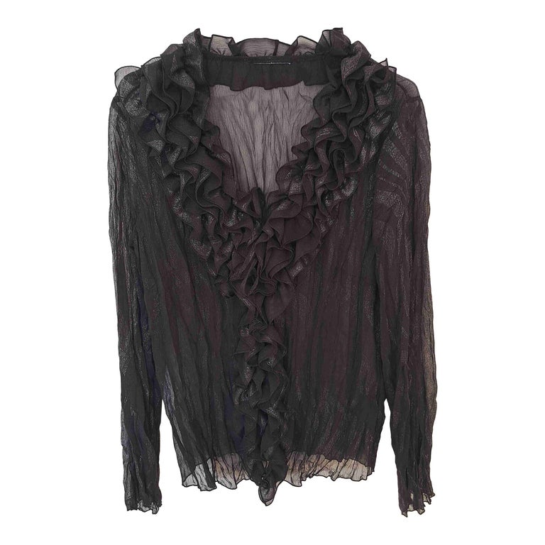 Ruffled blouse